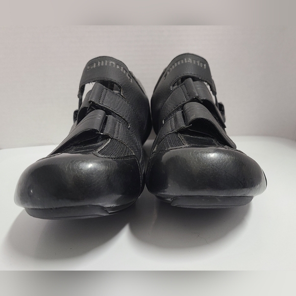 Shimano Men's Black SH-RP3 Wide Bicycle Shoes Sz 12 Wide 47E - Picture 7 of 16